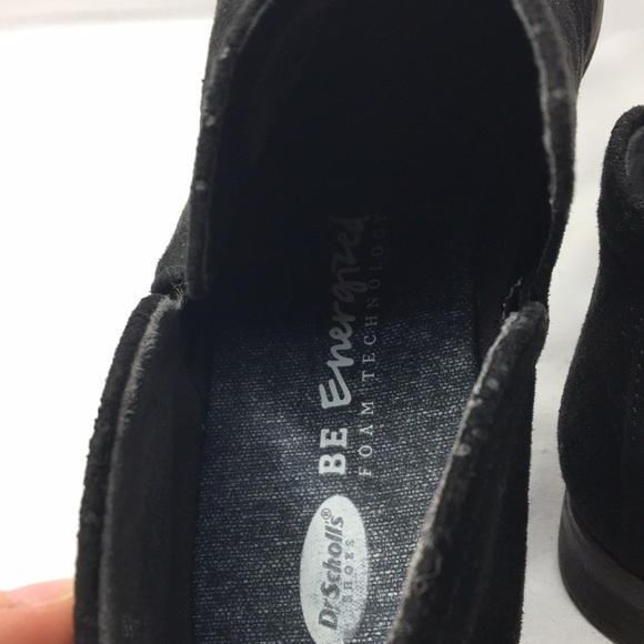 Dr. Scholl’s Women’s Rate Black Faux-Suede Ankle Booties Size 7 GREAT Condition - Picture 6 of 10